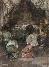Before The Buddha By Edward Atkinson Hornel