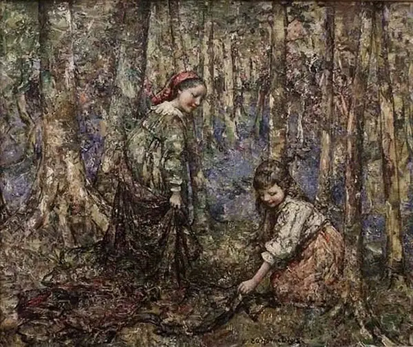 Early Summer Galloway By Edward Atkinson Hornel