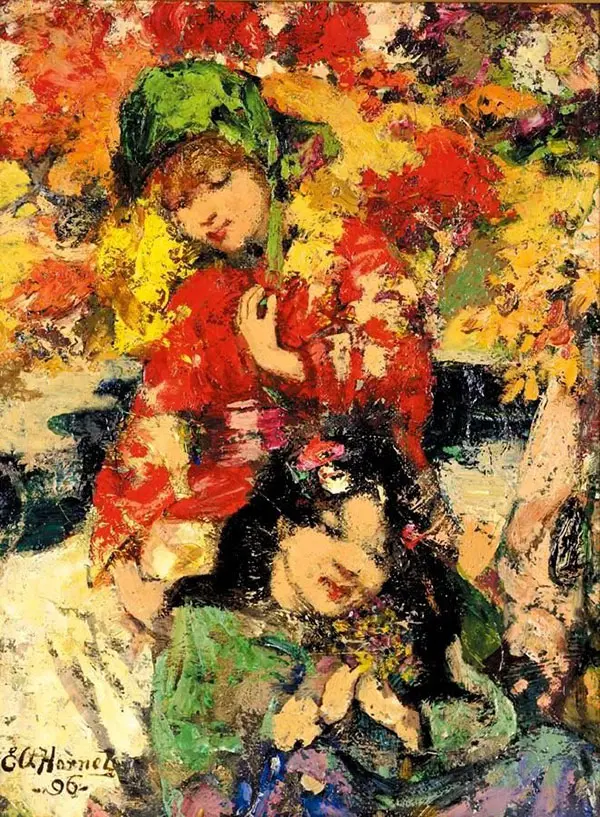 Flowers of Japan By Edward Atkinson Hornel