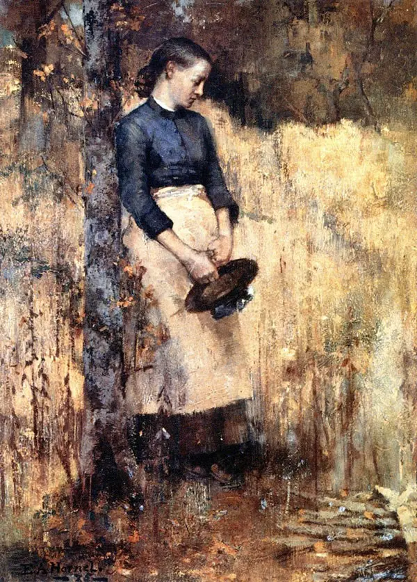 Resting By Edward Atkinson Hornel