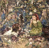 The Dandelion Clock By Edward Atkinson Hornel