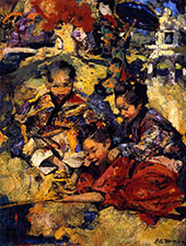 The Fish Pool By Edward Atkinson Hornel