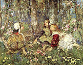 The Music of The Woods 1906 By Edward Atkinson Hornel