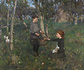 In the Orchard 1886 By James Guthrie