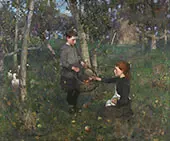 In the Orchard 1886 By James Guthrie