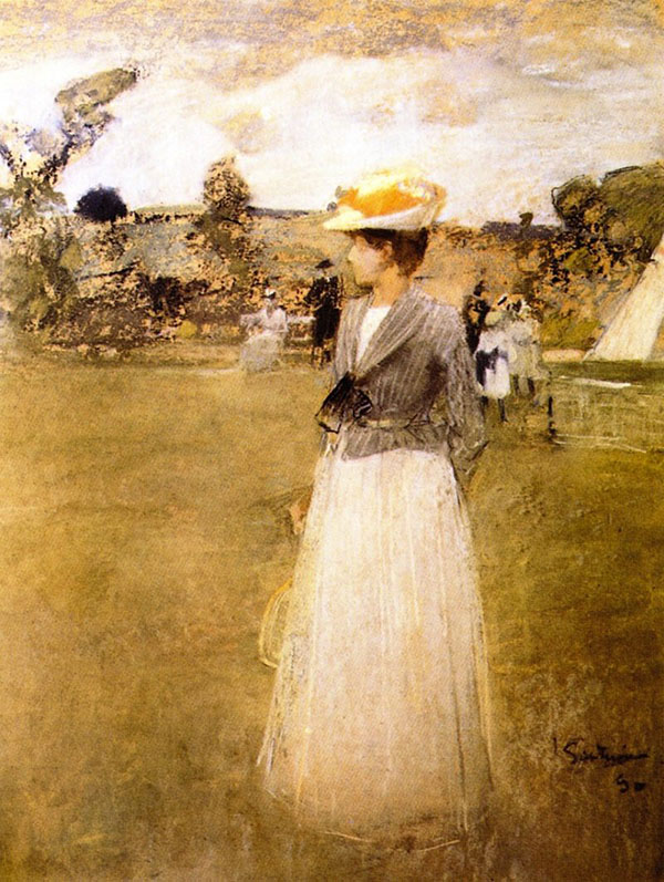 Tennis by James Guthrie | Oil Painting Reproduction