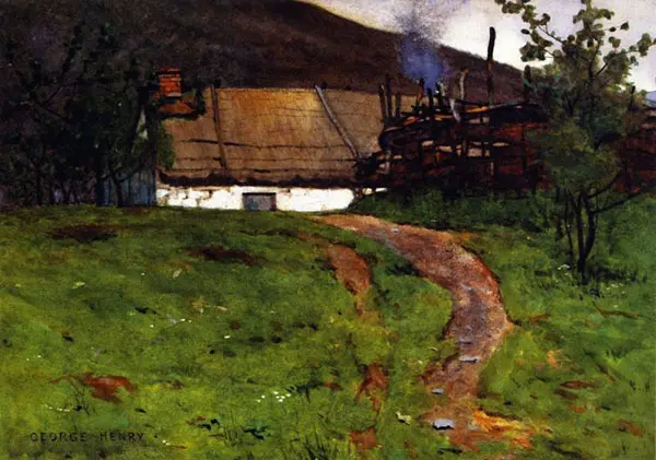 The Cottage on the Hill By James Guthrie