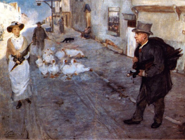 The Pedlar by James Guthrie | Oil Painting Reproduction
