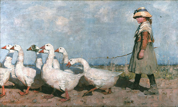 To Pastures New 1883 by James Guthrie | Oil Painting Reproduction
