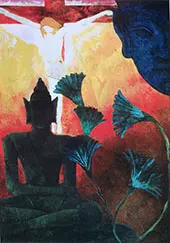 Christ and Buddha 1880 By Paul-Elie Ranson