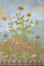 Sunflowers and Poppies By Paul-Elie Ranson