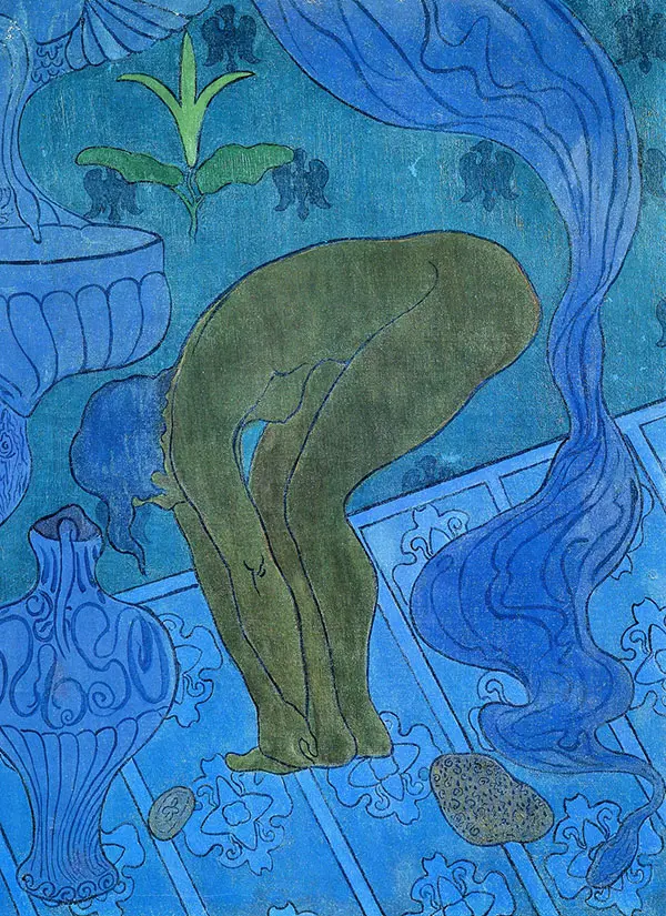 The Blue Bathroom 1891 By Paul-Elie Ranson