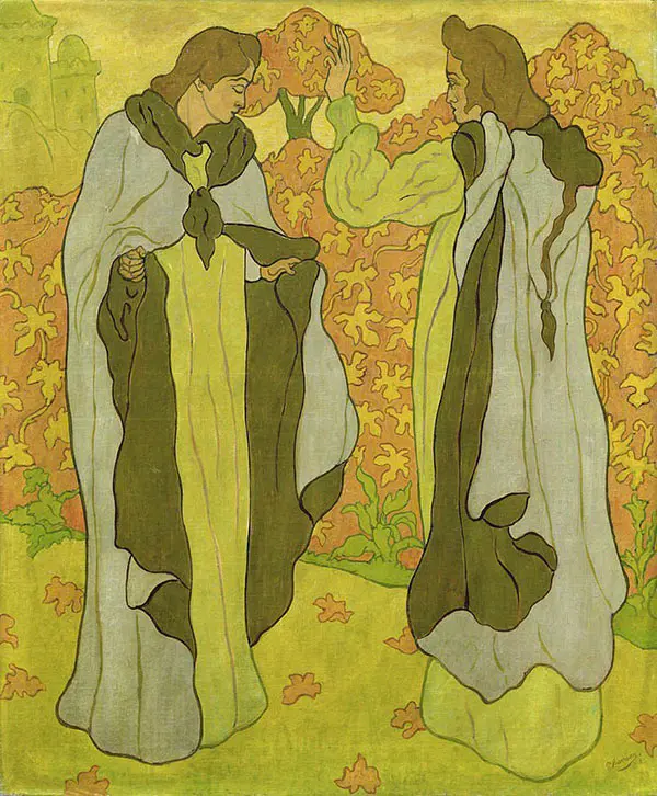 The Two Graces By Paul-Elie Ranson