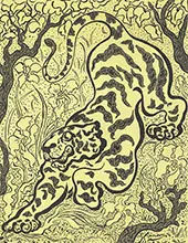 Tiger in The Jungles By Paul-Elie Ranson