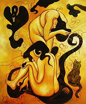 Two Nudes By Paul-Elie Ranson