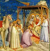 Adoration of The Magi 1303 By GIOTTO (Giotto di Bondone)