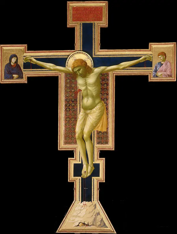 Crucifix 1290 By GIOTTO (Giotto di Bondone)