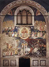 Last Judgment 1306 By GIOTTO (Giotto di Bondone)