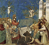 No. 26 Scenes from The Life of Christ 10 Entry Into Jerusalem By GIOTTO (Giotto di Bondone)