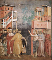 Renunciation of Worldly Goods 1295 By GIOTTO (Giotto di Bondone)
