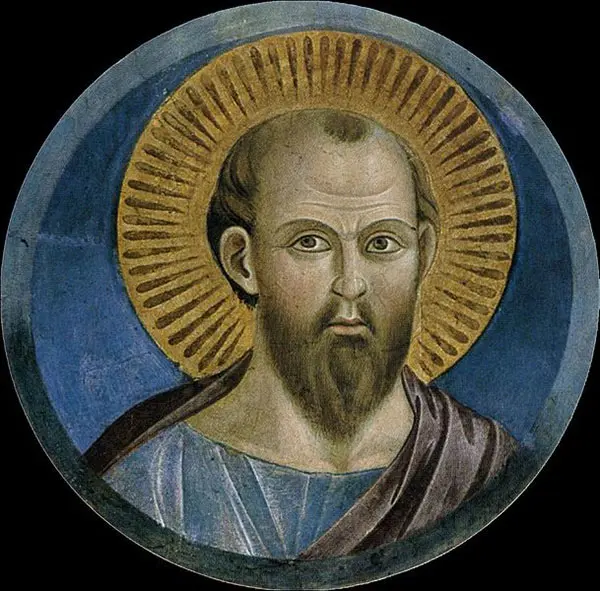 St Paul 1290 By GIOTTO (Giotto di Bondone)