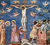 The Crucifixion 1300 By GIOTTO (Giotto di Bondone)