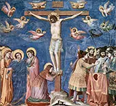 The Crucifixion 1300 By GIOTTO (Giotto di Bondone)