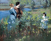 An Afternoon by a Riverbank By George Henry