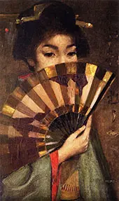 Geisha Girl c1894 By George Henry