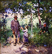 Grandfathers Garden By George Henry