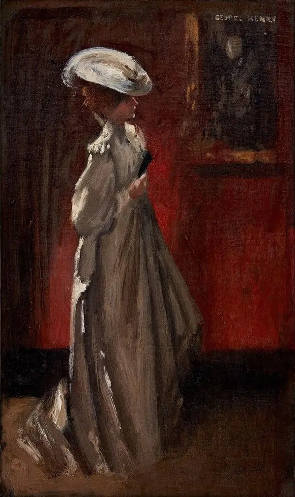 In The Gallery By George Henry