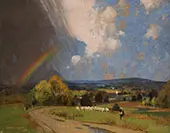 Landscape with Rainbow By George Henry