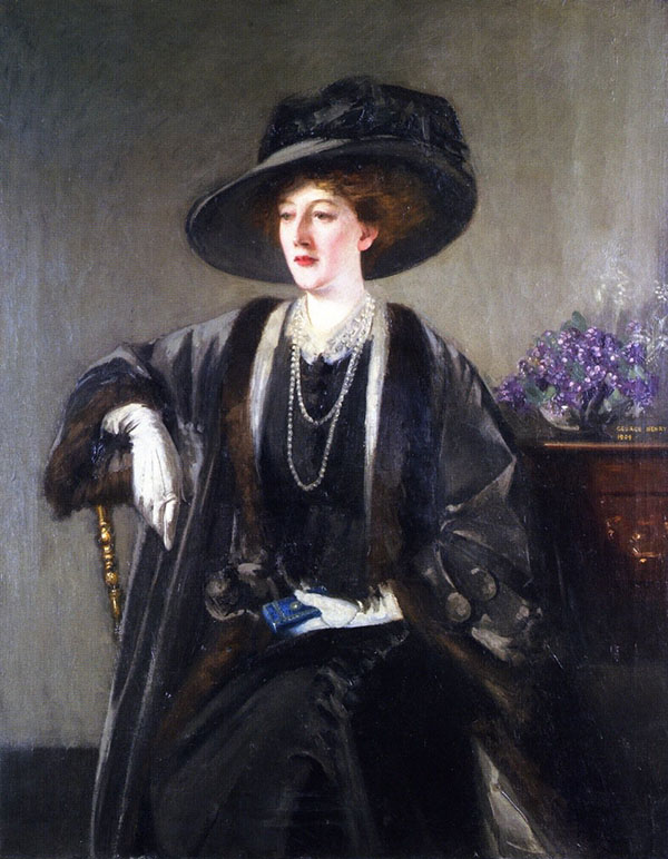 Mrs Kirkwood by George Henry | Oil Painting Reproduction