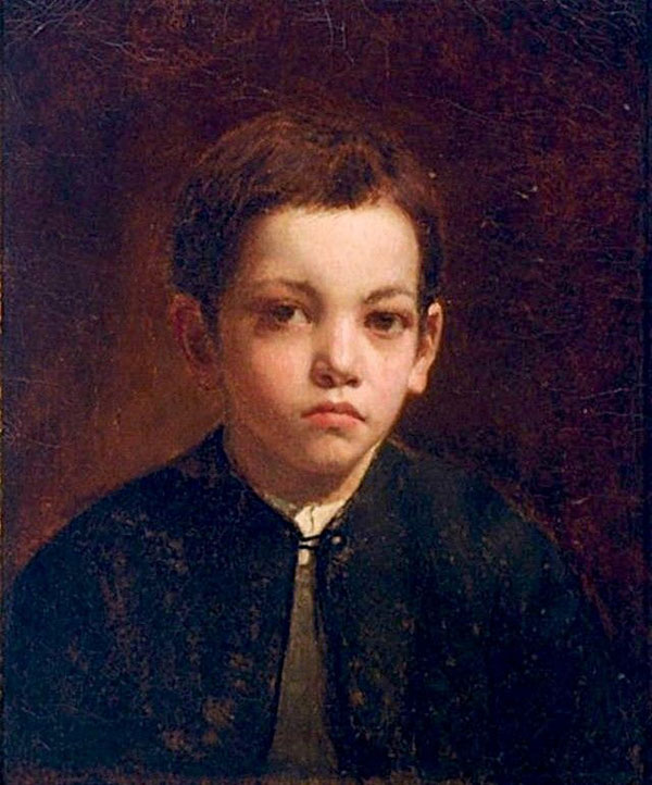 Portrait of a Boy by George Henry | Oil Painting Reproduction
