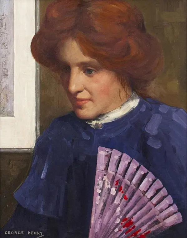 The Japanese Fan By George Henry