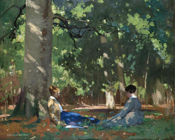 Under The Green Wood Tree by George Henry | Oil Painting Reproduction
