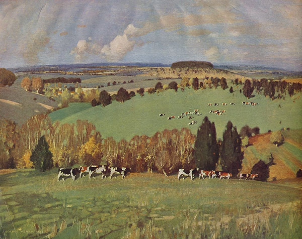 In Green Pastures 1935 by George Henry | Oil Painting Reproduction