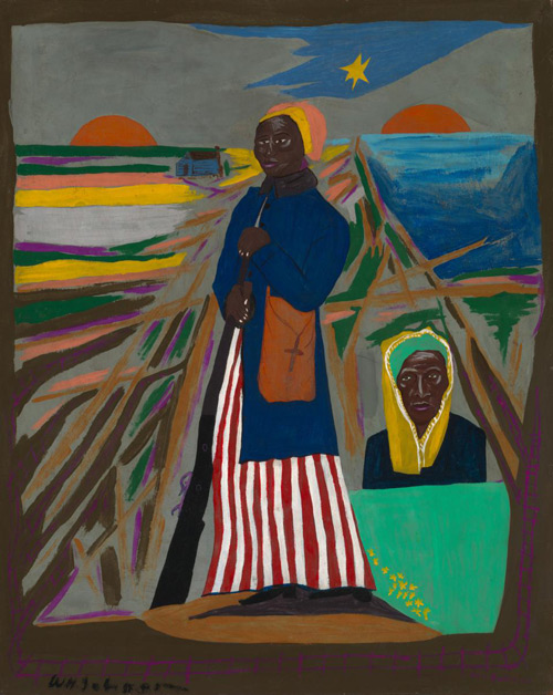 Harriet Tubman c1945 by William H Johnson | Oil Painting Reproduction
