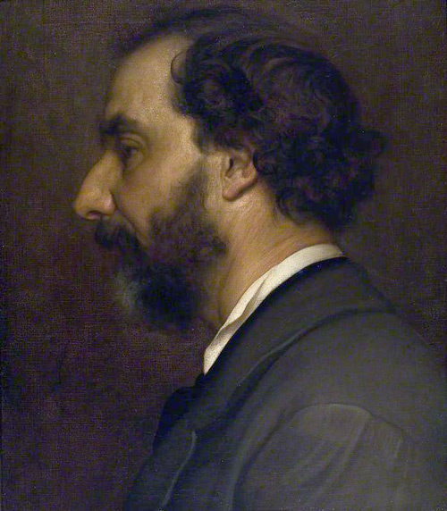 Portrait of Professor Giavanni Costa 1878 | Oil Painting Reproduction