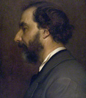 Portrait of Professor Giavanni Costa 1878 By Frederic Leighton