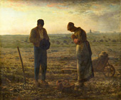 The Angelus c1867 By Jean Francois Millet