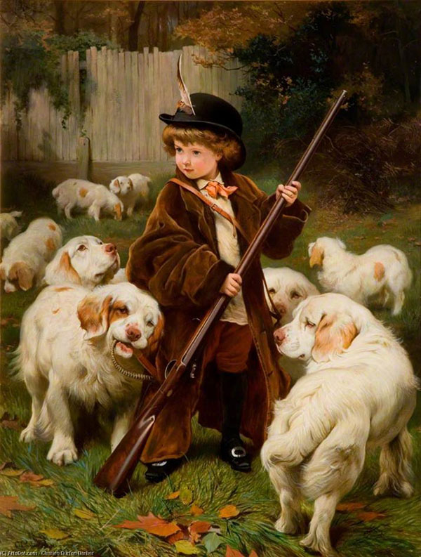 The New Keeper by Charles Burton Barber | Oil Painting Reproduction