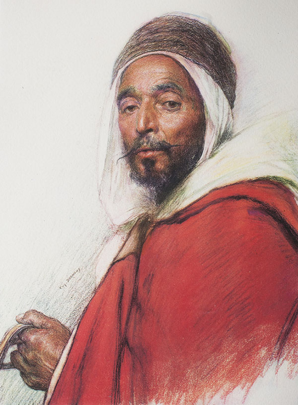 Spahi Mohamed Osman from Oran | Oil Painting Reproduction