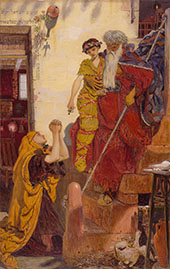 Elijah and The Widow's Son By Ford Madox Brown