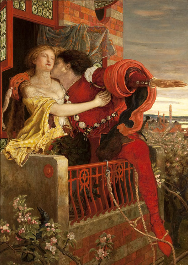 Romeo and Juliet by Ford Madox Brown | Oil Painting Reproduction