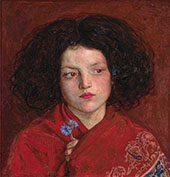 The Irish Girl 1860 By Ford Madox Brown