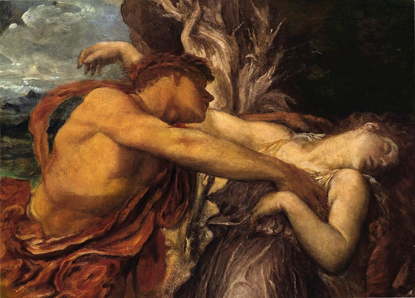Orpheus and Eurydice by George Frederic Watts | Oil Painting Reproduction