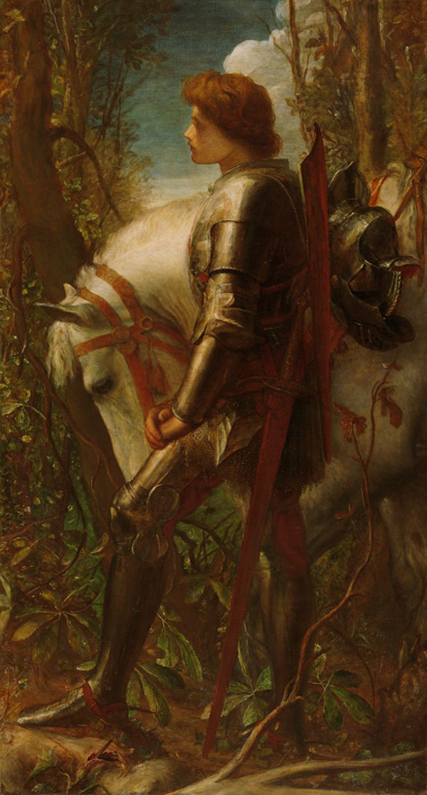 Sir Galahad by George Frederic Watts | Oil Painting Reproduction