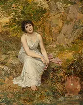 At The Well By Sophie Gengembre Anderson