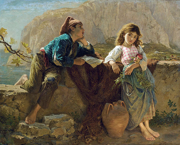 Fisherman's Children | Oil Painting Reproduction